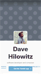Mobile Screenshot of davehilowitz.com